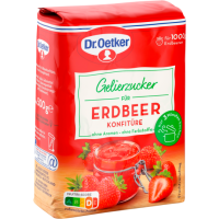 Dr.Oetker Gelierzucker für Erdbeer Konfitüre...