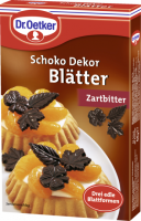 Dr.Oetker Dekorblätter Zartbitter 60g