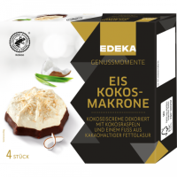 EDEKA Genussmomente Eis Kokosmakronen 4x70ml