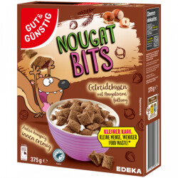 GUT&GÜNSTIG Nougat Bits 375g