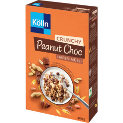 Kölln Crunchy Peanut Choc Hafer-Müsli 400g