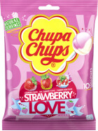Chupa Chups Strawberry Lovers 10ST 120g