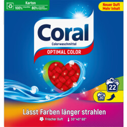 Coral Optimal Color Pulver 22WL 1,43kg