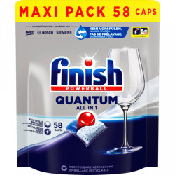 Finish Quantum All-in-1 Regular Maxipack 58Tabs 603g