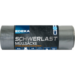 EDEKA Schwerlast-Müllbeutel 60l 12ST