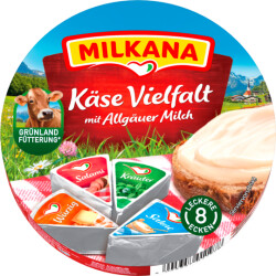 Milkana Käse Vielfalt 8x23,75g