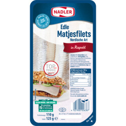 Nadler Edle Matjesfilets nordische Art 125g
