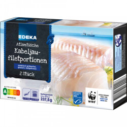 MSC EDEKA Atlantische Kabeljaufilets 237,5g