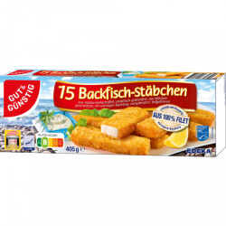 MSC GUT&GÜNSTIG Backfischstäbchen 405g