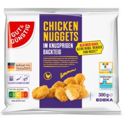 GUT&GÜNSTIG Hähnchen Nuggets im Backteig...