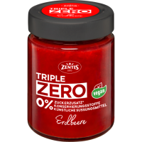 Zentis Triple Zero Fruchtaufstrich Erdbeere 185g