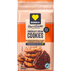 EDEKA Cookies Chocolate Cream mit flüssigem...