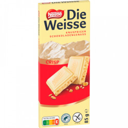 Nestle Die Wei&szlig;e Crisp Schokolade 85g