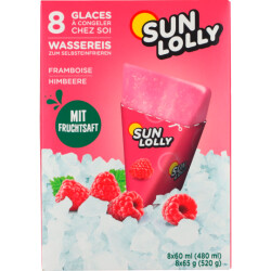 Sun Lolly Wassereis Himbeere 480ml