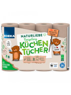 EDEKA Naturliebe Recycling Küchentücher 3-lagig 4x128BL