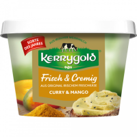 Kerrygold Frischkäse Curry Mango Doppelrahmstufe 150g