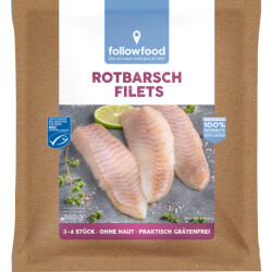 MSC followfish Rotbarschfilets 360g