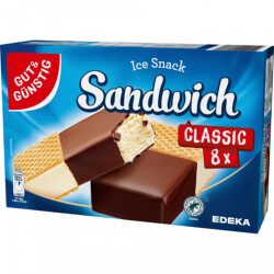 GUT&GÜNSTIG Sandwich Classic 8x90ml