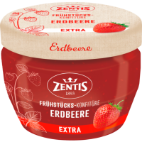 Zentis Frühstücks-Konfitüre Extra Erdbeere...