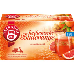 Teekanne sizilianische Blutorange 18ST 40,5g