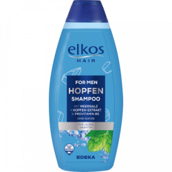 EDEKA elkos MEN Shampoo Hopfen&Meersalz 500ml