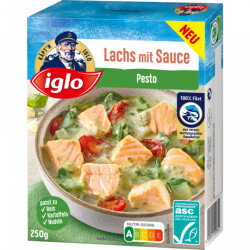 Iglo Lachs mit Sauce Pesto 250g