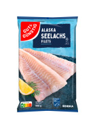 MSC GUT&GÜNSTIG Alaska Seelachsfilet natur 950g