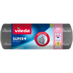 Vileda Müllbeutel Super+Zugband 20l 15ST