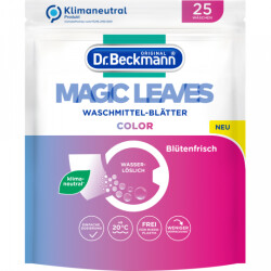 Dr.Beckmann Magic Leaves Color Waschmittelblätter 25ST