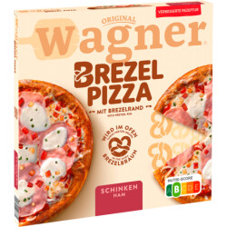 Wagner Brezel Pizza Schinken 460g