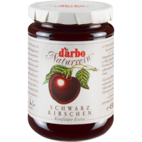 Darbo Schwarz Kirsch 450g
