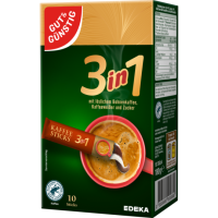 GUT&amp;G&Uuml;NSTIG Kaffeesticks 3in1 180g
