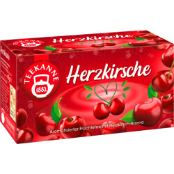 Teekanne Herzkirsche 20ST 45g