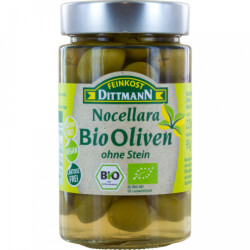 Bio Feinkost Dittmann Oliven Nocellara grün ohne...