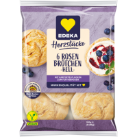 EDEKA Rosenbrötchen hell 6ST 510g