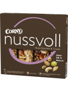 Corny nussvoll Nuss-Quartett & Traube 4er 96g