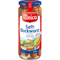 Meica Saft-Bockwurst 8er extra zart 540g