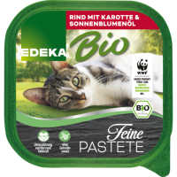 Bio EDEKA Katze Rind mit Karotten&Sonnenblumenöl...