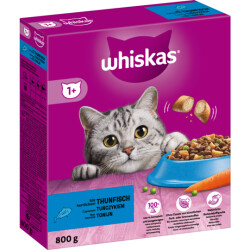 Whiskas 1+ Trocken mit Thunfisch 800g
