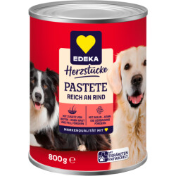 EDEKA Herzstücke Pastete reich an Rind 800g