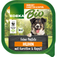 Bio EDEKA Hund Huhn mit Karotten&Rapsöl 300g