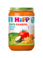 Bio Hipp Pasta Bambini Rigatoni Napoli 220g