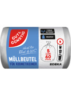 Gut & Günstig Kosmetikeimerbeutel 5l 60ST