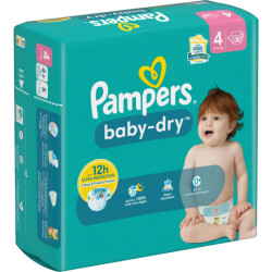 Pampers Baby Dry Windeln Maxi 9-14kg Gr.4 30ST