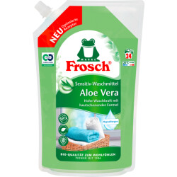 Frosch Waschmittel Sensitiv Aloe Vera 24WL 1,44l