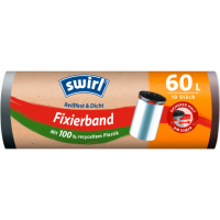 Swirl Fixierband M&uuml;llbeutel 60l 10ST