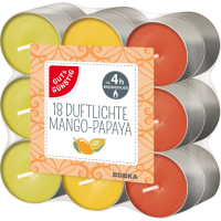 GUT&GÜNSTIG Duftlichte Mango/Papaya 18ST