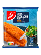 MSC GUT & GÜNSTIG Alaska Seelachsfilet paniert 800g