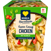 EDEKA Herzstücke Green Curry Hühnchen mit...