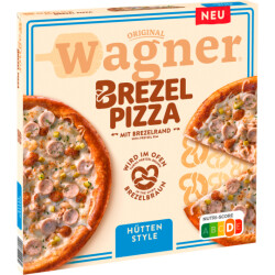 Wagner Brezel Pizza Hütten Style 390g